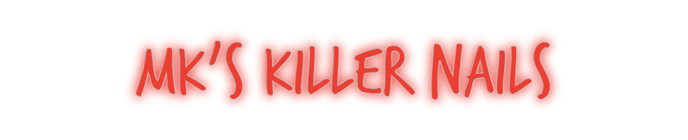 Insegne al neon personalizzate Mk's killer N...