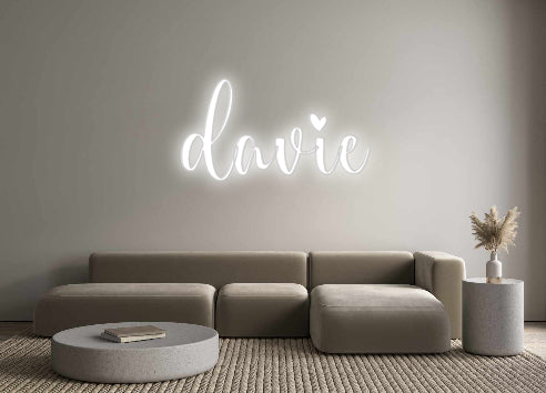 Insegne al neon personalizzate davie