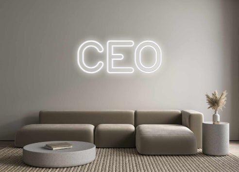 CEO di insegne al neon personalizzate