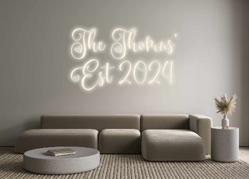 Custom Neon Signs The Thomas’
...