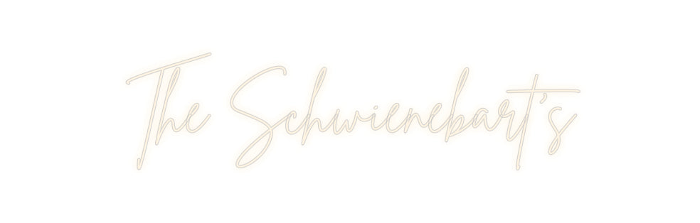 Custom Neon Signs The Schwieneb...