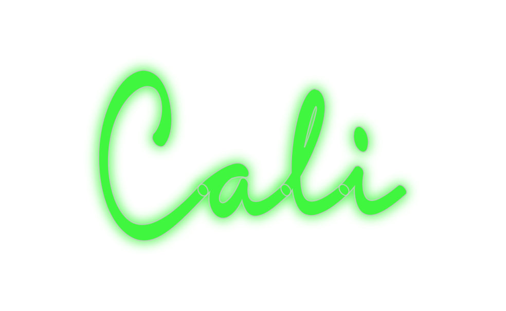 Insegne al neon personalizzate Cali