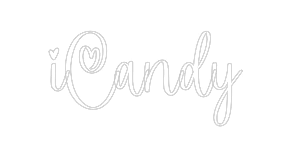 Insegne al neon personalizzate iCandy