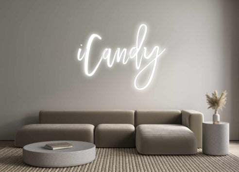 Insegne al neon personalizzate iCandy