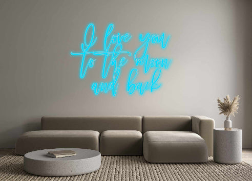 Custom Neon Signs I love you 
...