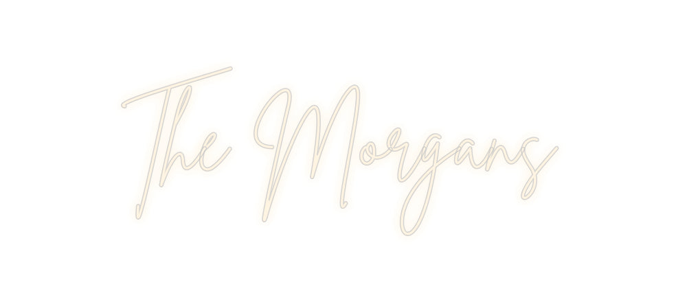 Insegne al neon personalizzate The Morgans
 ...