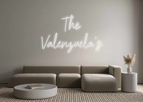 Insegne al neon personalizzate The
 Valenzu...