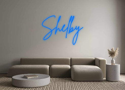 Custom Neon Signs Shelby