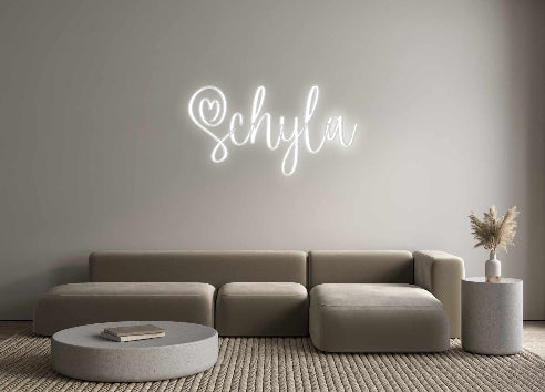 Custom Neon Signs Schyla