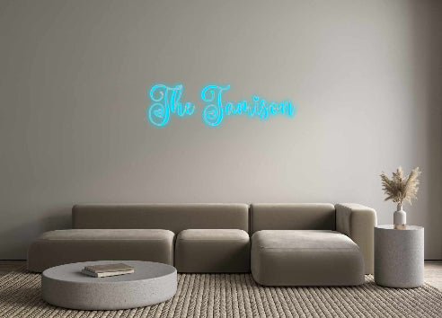 Insegne al neon personalizzate The Jamison