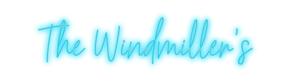 Insegne al neon personalizzate The Windmille...