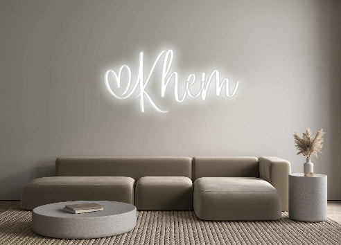 Custom Neon Signs Khem