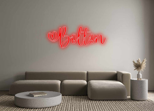 Insegne al neon personalizzate Bolton