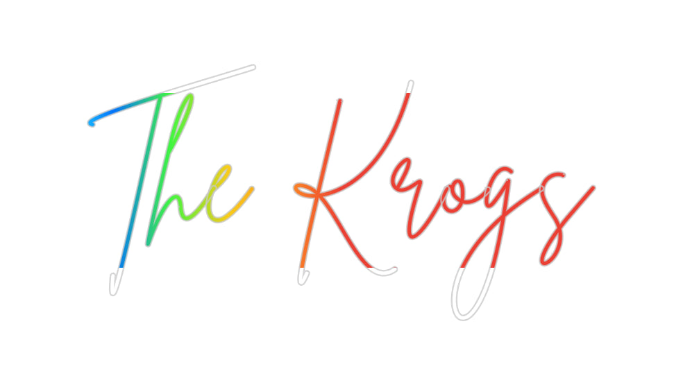 Custom Neon Signs The Krogs