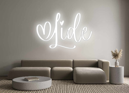 Custom Neon Signs Lide