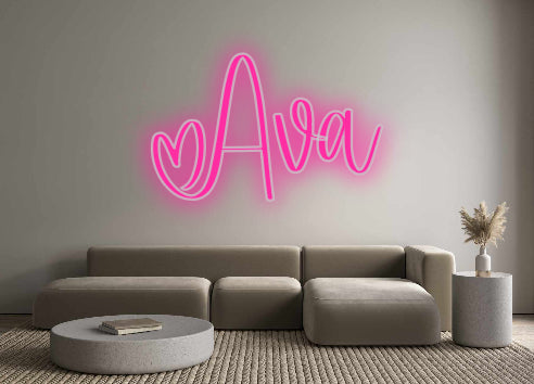 Insegne al neon personalizzate Ava