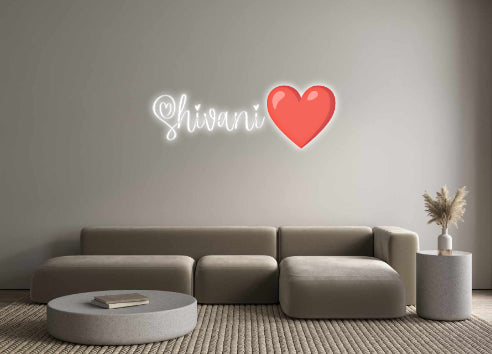 Custom Neon Signs Shivani❤️