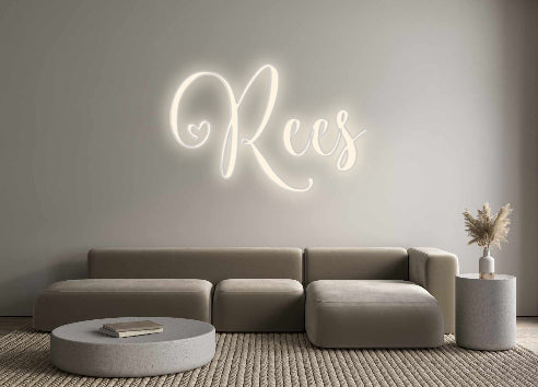 Custom Neon Signs Rees