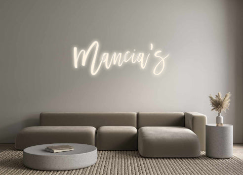 Custom Neon Signs Mancia's