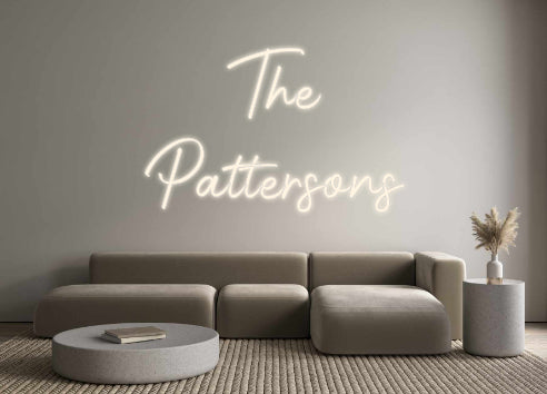 Custom Neon Signs The 
Patters...