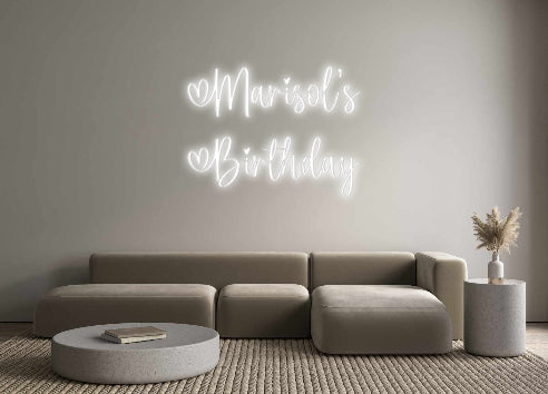 Custom Neon Signs Marisol’s 
B...