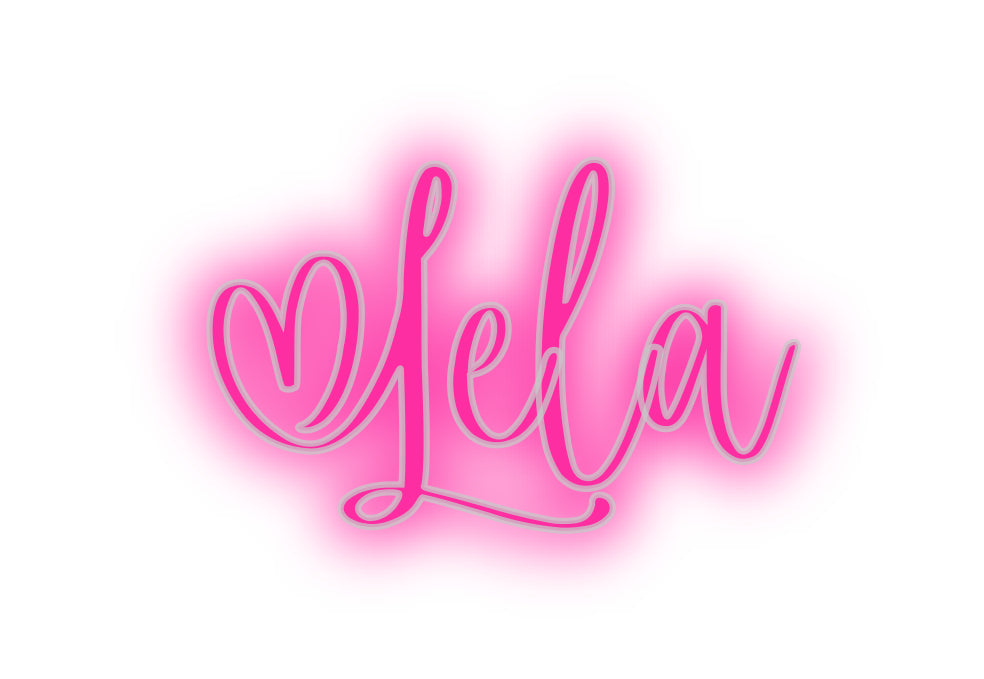 Custom Neon Signs Lela