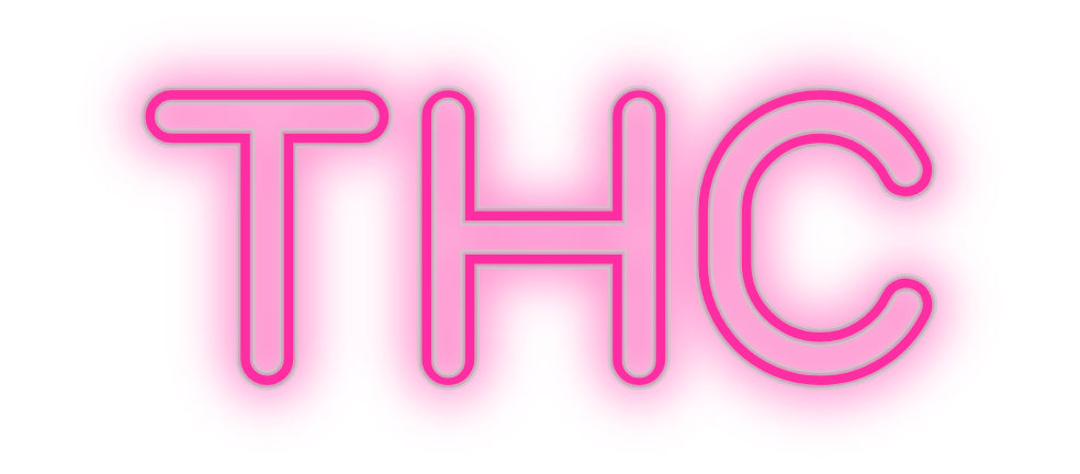 Insegne al neon personalizzate THC