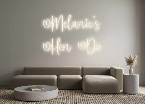 Custom Neon Signs Melanie’s 
H...