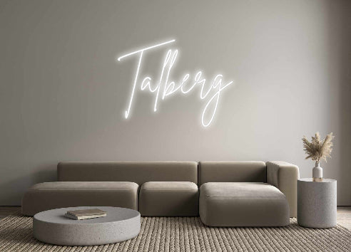 Custom Neon Signs Talberg