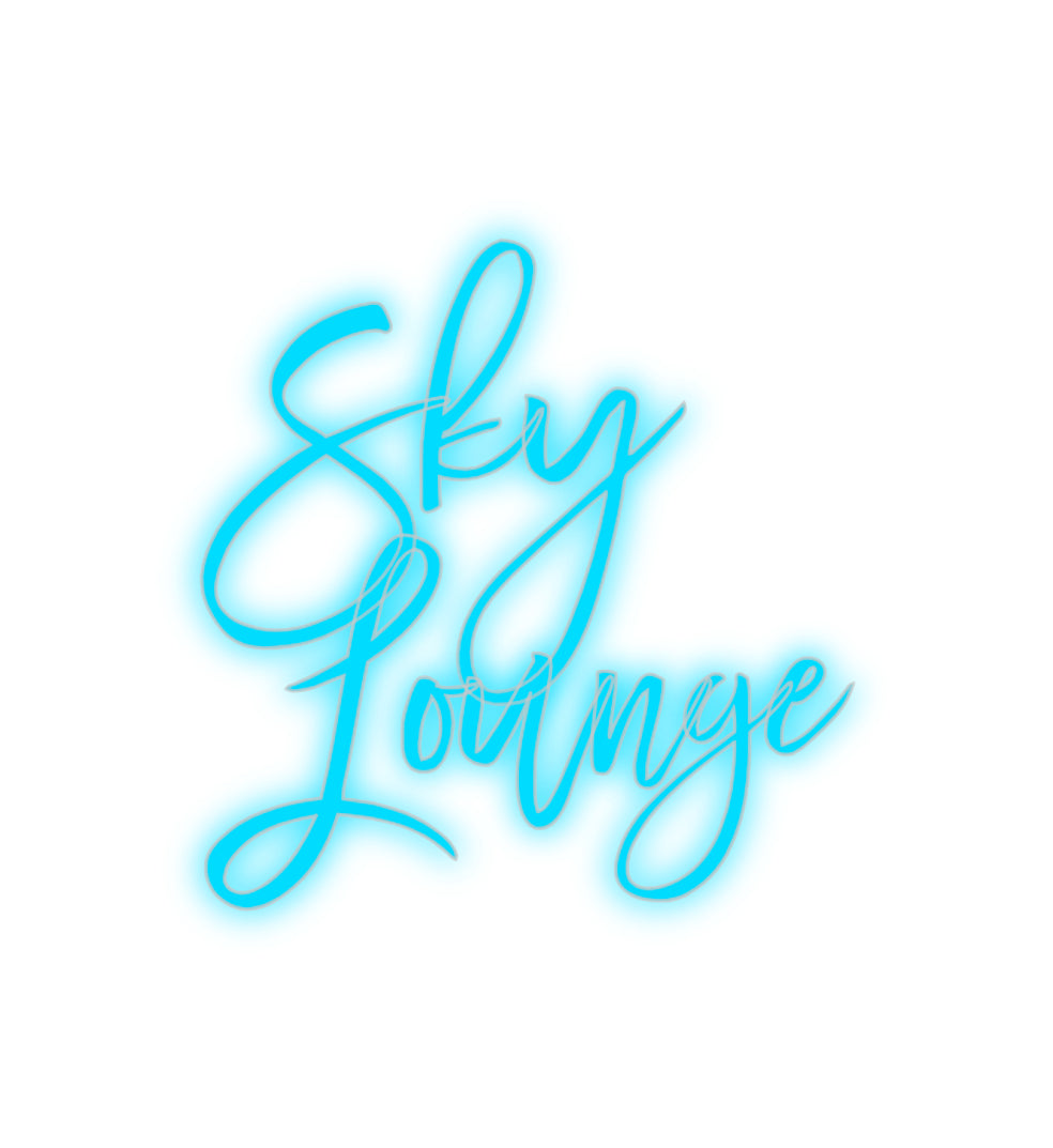 Custom Neon Signs Sky
Lounge