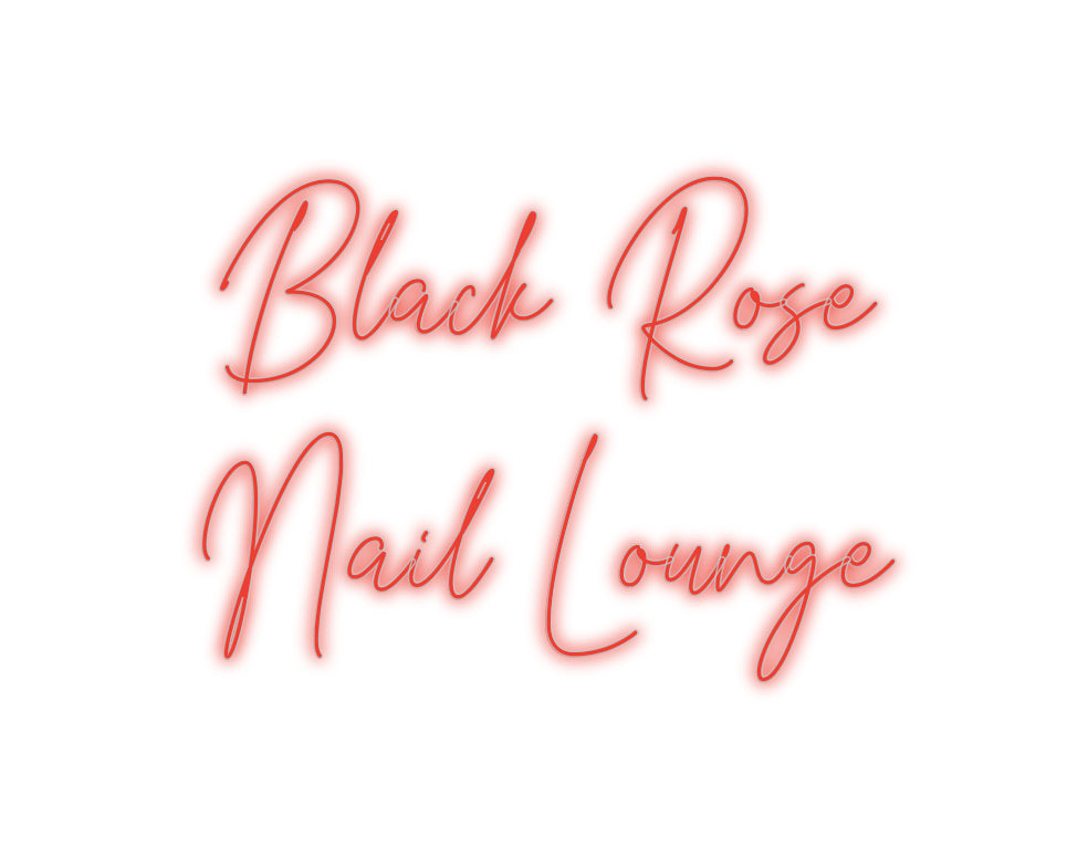 Custom Neon Signs Black Rose
N...