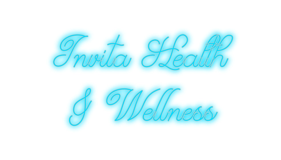 Custom Neon Signs Invita Health...