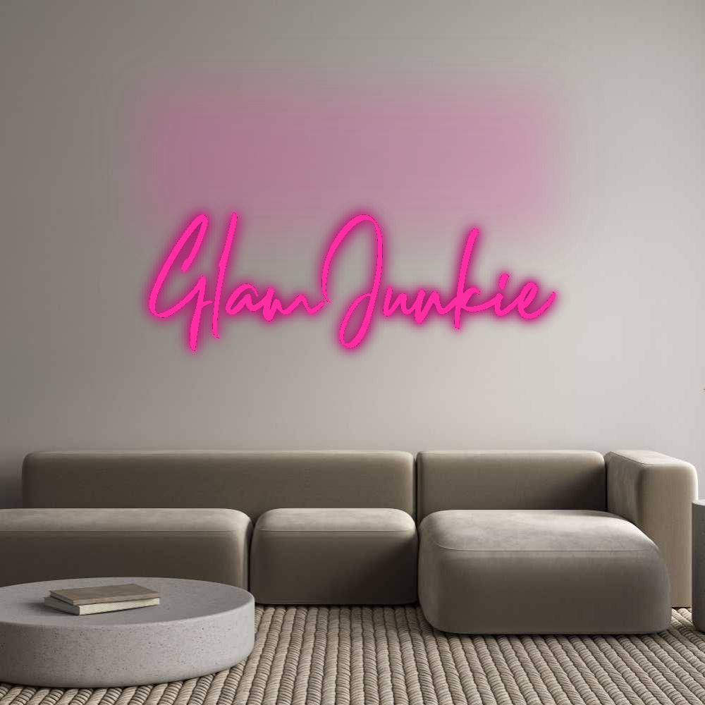 Custom Neon Signs GlamJunkie