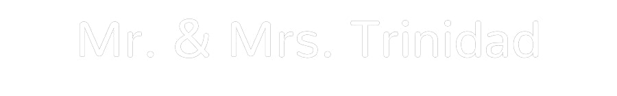 Insegne al neon personalizzate Mr. &amp; Mrs. Tr...