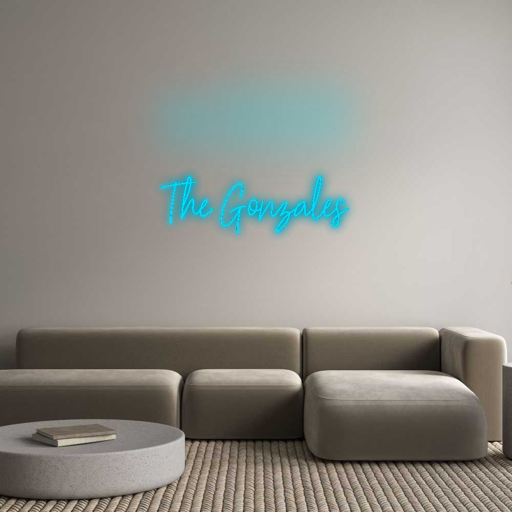 Custom Neon Signs The Gonzales