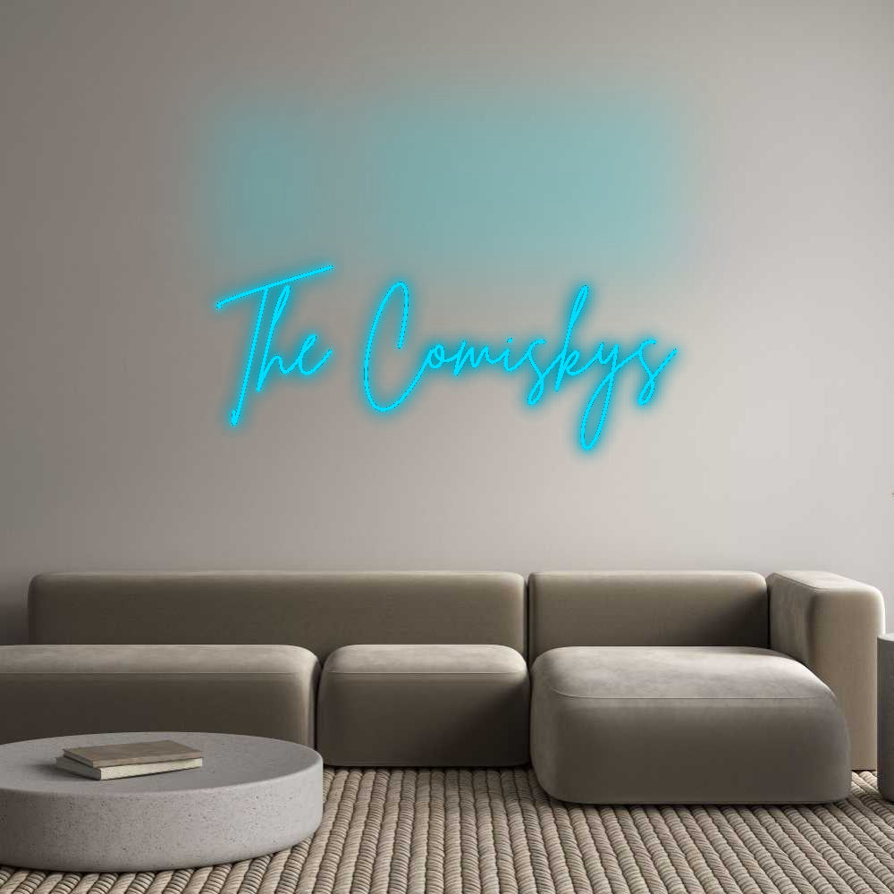 Custom Neon Signs The Comiskys