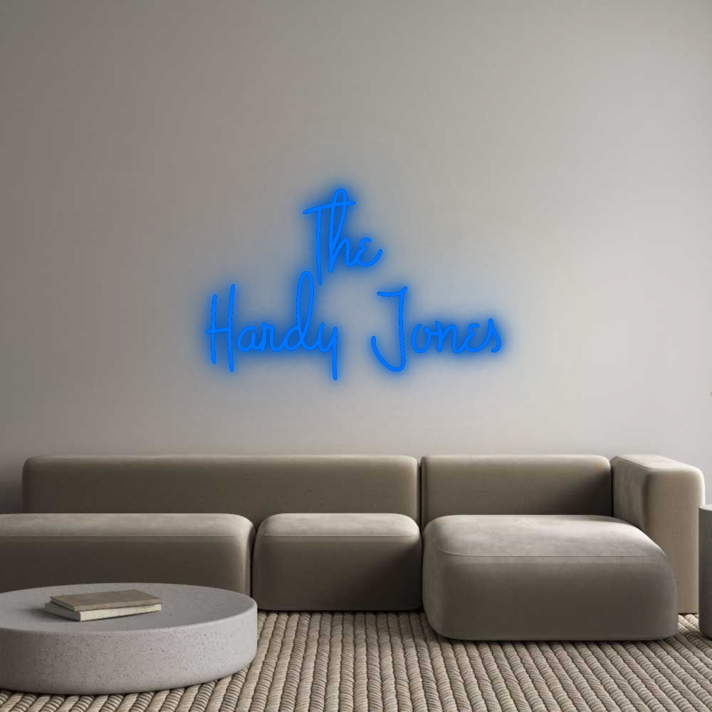 Custom Neon Signs The 
Hardy J...