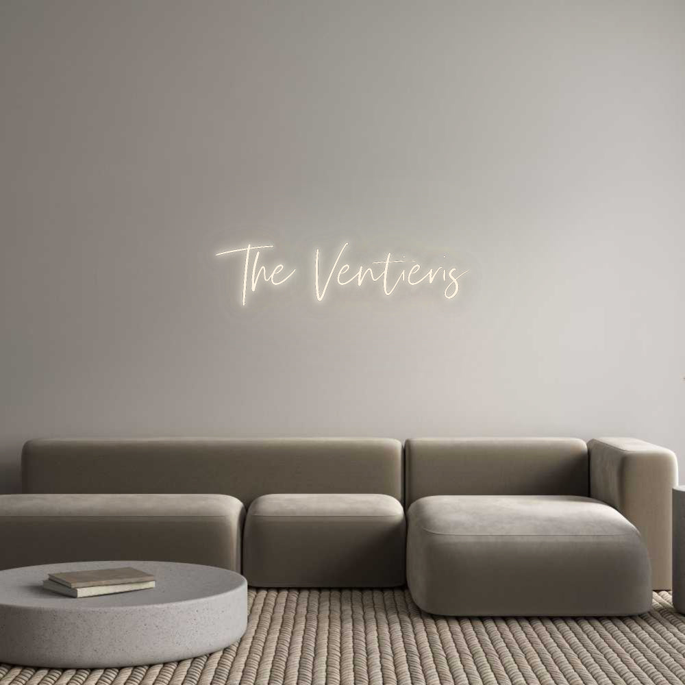 Custom Neon Signs The Ventieris