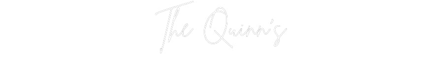 Insegne al neon personalizzate The Quinn's