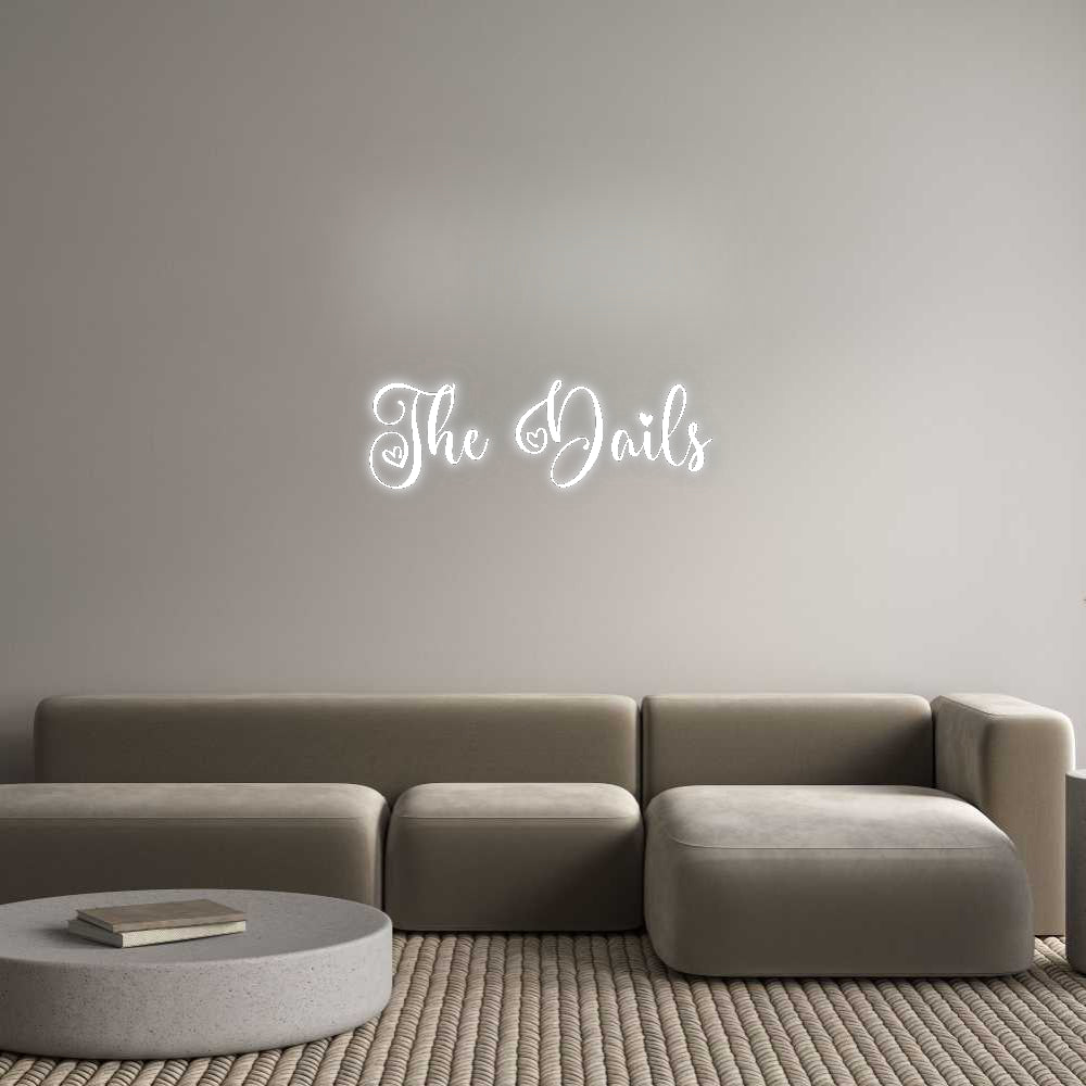 Custom Neon Signs The Dails