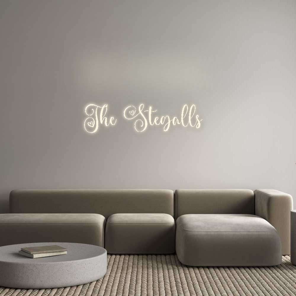 Custom Neon Signs The Stegalls