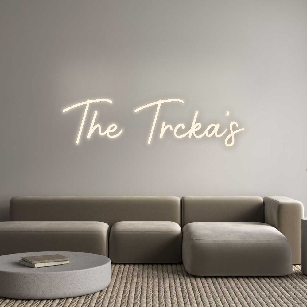 Custom Neon Signs The Trcka's