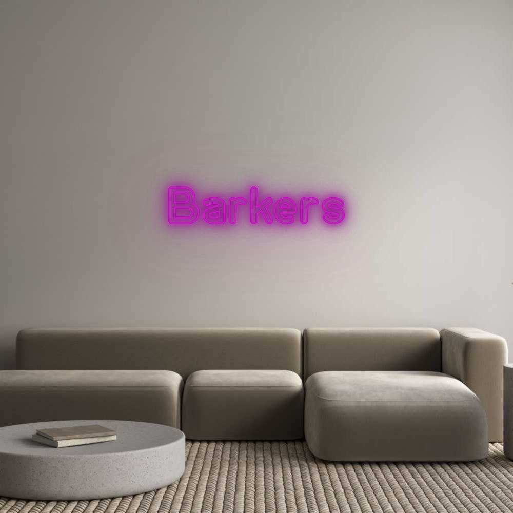 Custom Neon Signs Barkers