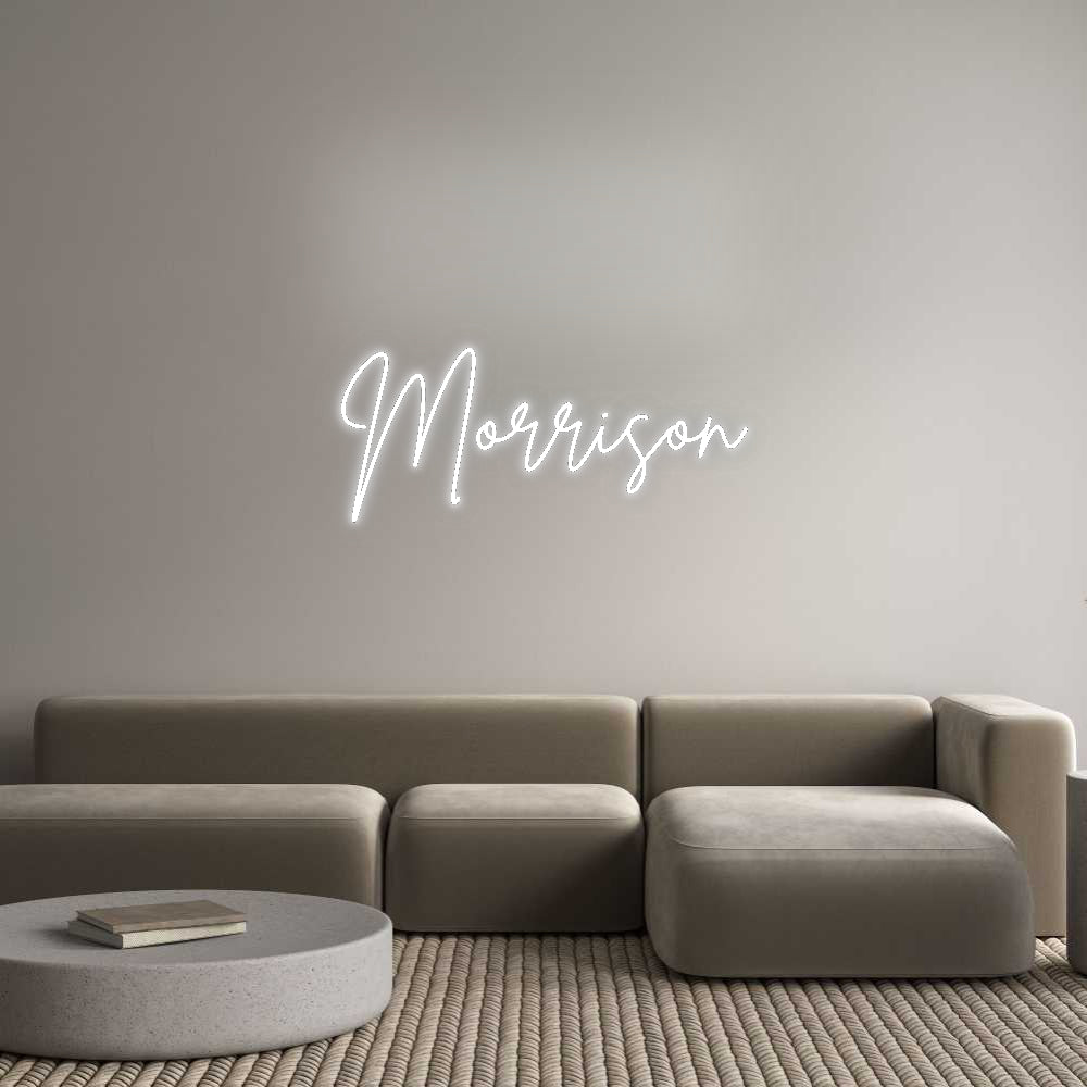 Custom Neon Signs Morrison