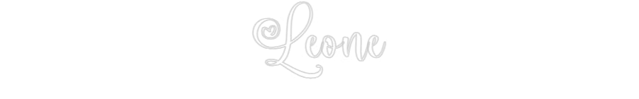 Custom Neon Signs Leone