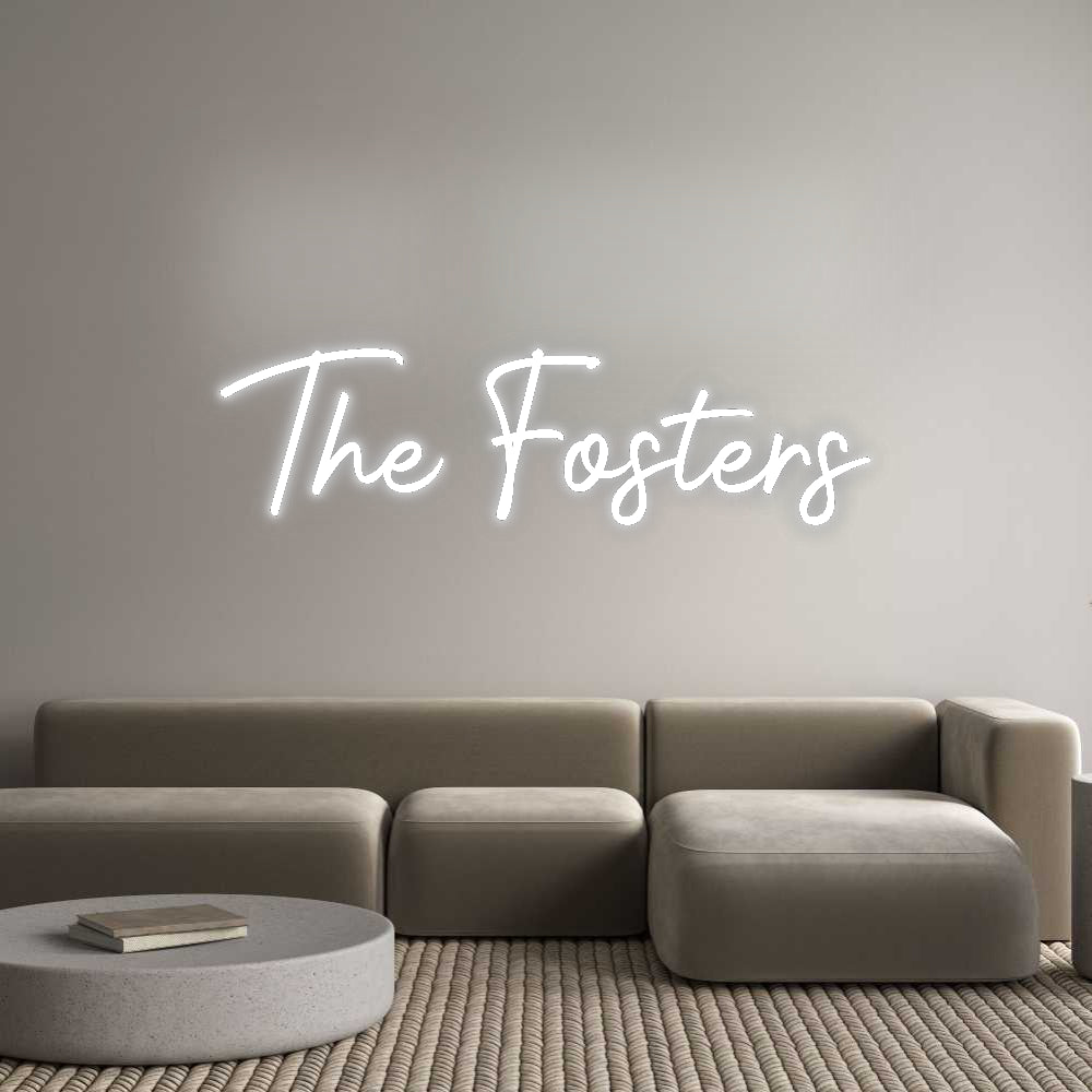 Custom Neon Signs The Fosters