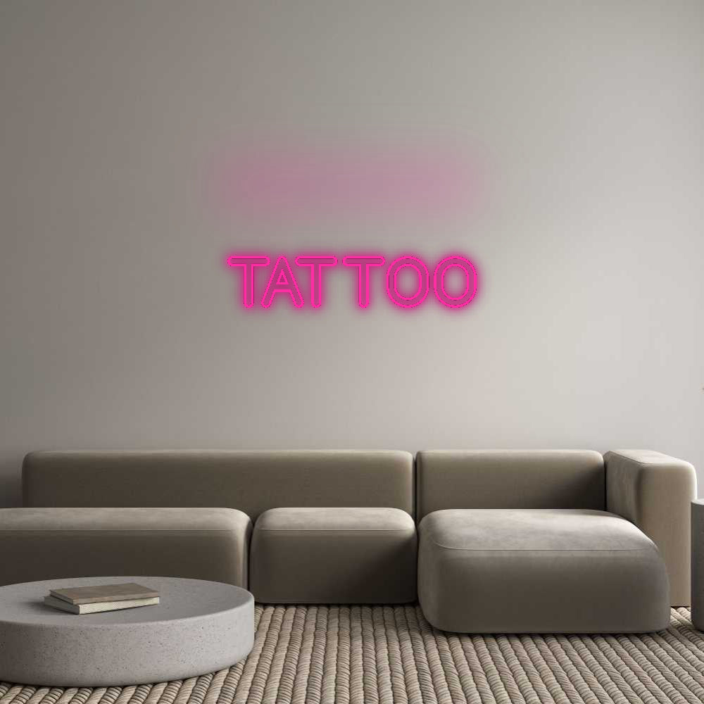 Custom Neon Signs TATTOO