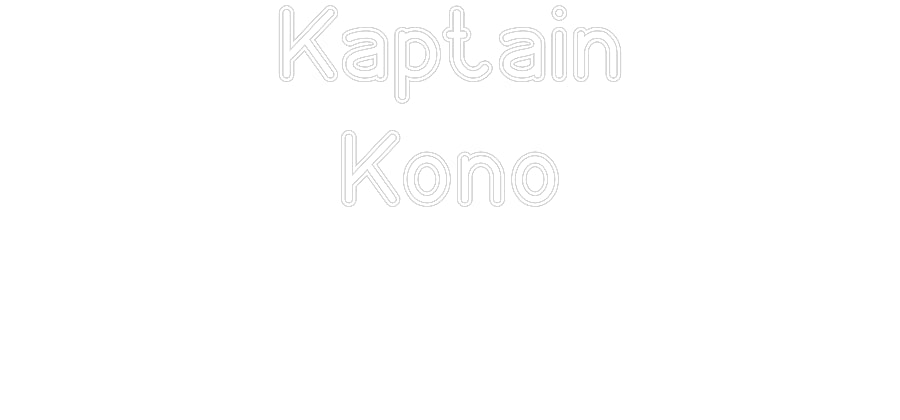 Custom Neon Signs Kaptain
Kono