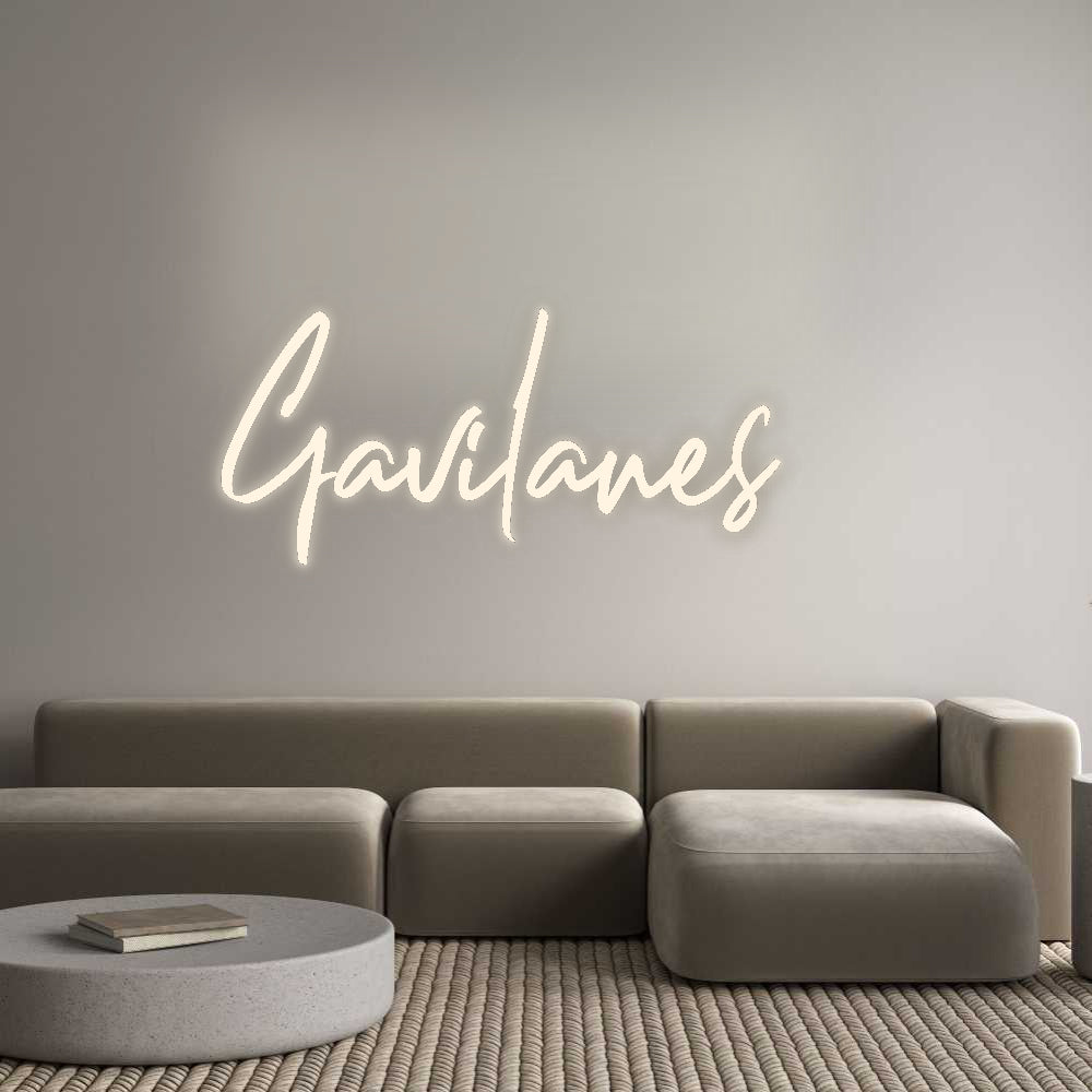 Custom Neon Signs Gavilanes