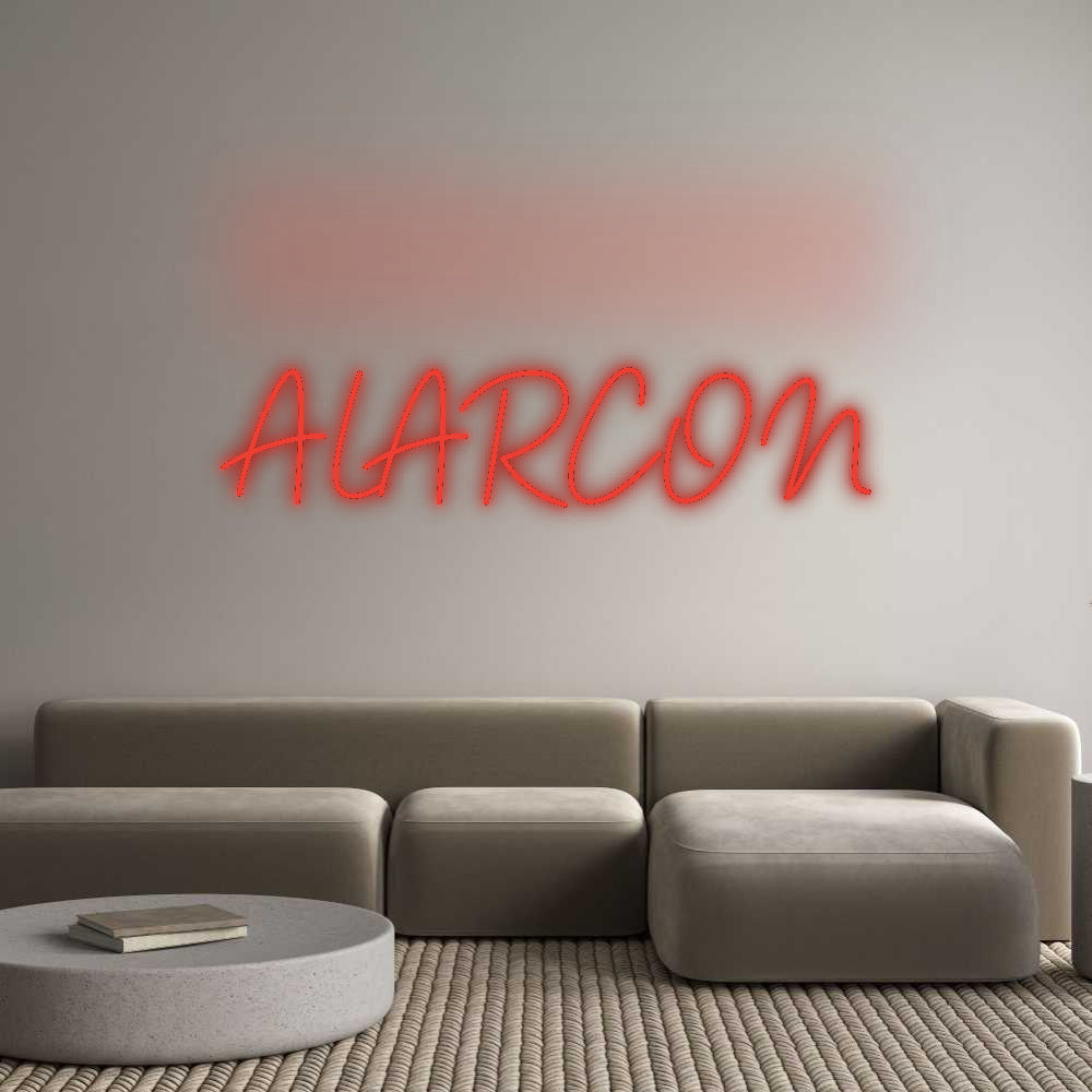 Custom Neon Signs ALARCON